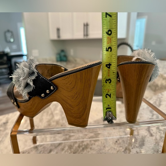 Tommy Hilfiger Blue leather strap with Fabric Flower - Picture 7 of 9